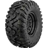 QuadBoss QBT454 Utility Tire - 27x9R12 6Ply, rugged tread for superior off-road traction and durability.