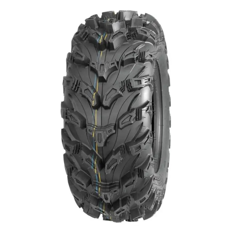 QuadBoss QBT672 Radial Mud Tire, 26x9R12, 8-Ply, Model 609311 perfect for ATV and UTVs, designed for muddy terrains and maximum performance.