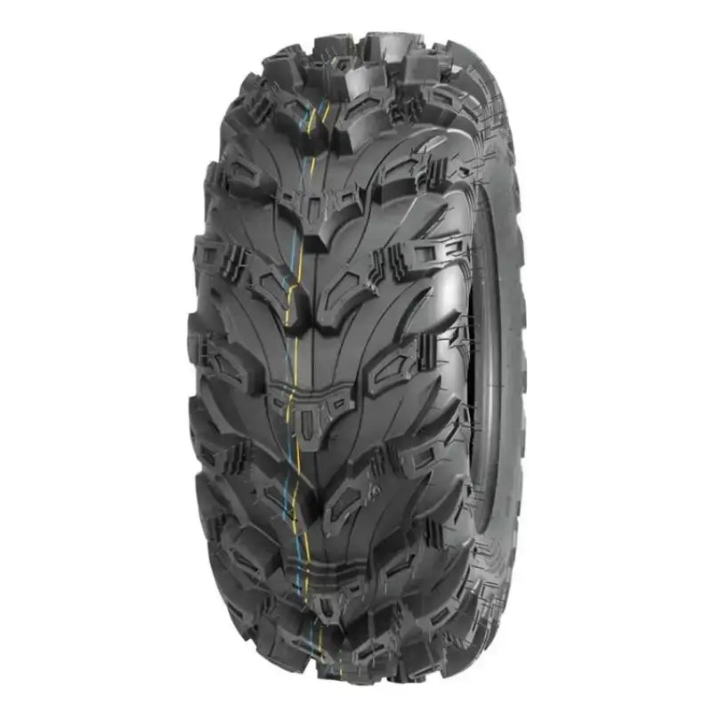 QuadBoss QBT672 Radial Mud Tire, 26x9R12, 8-Ply, Model 609311 perfect for ATV and UTVs, designed for muddy terrains and maximum performance.