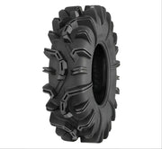 QuadBoss QBT673 mud tire, 32x10-14 black all-terrain with deep treads