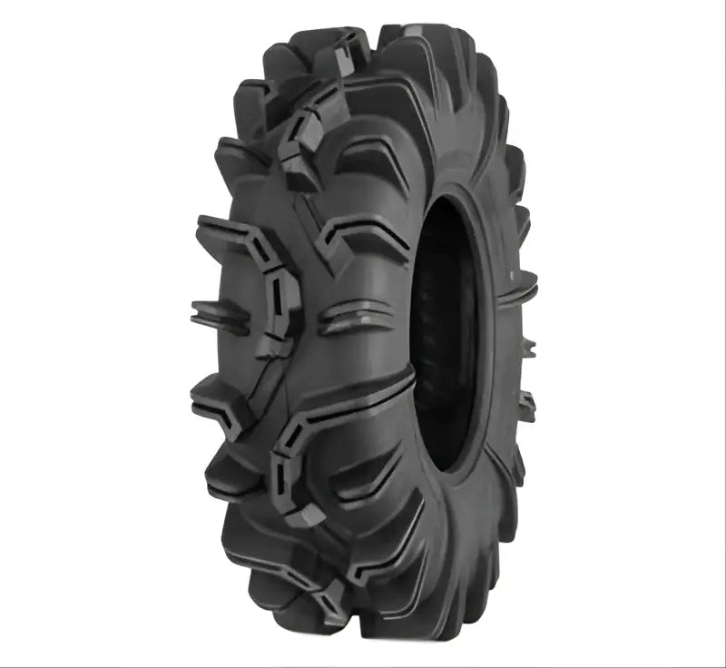 QuadBoss QBT673 mud tire, 32x10-14 black all-terrain with deep treads