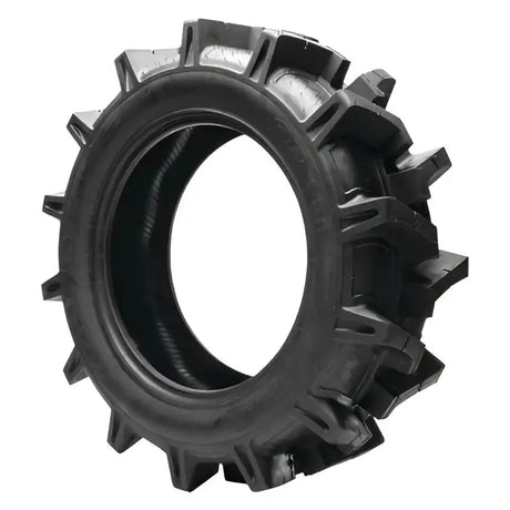 Heavy-duty black rubber QBT680 Mud Tire with deep V-shaped treads for off-road use