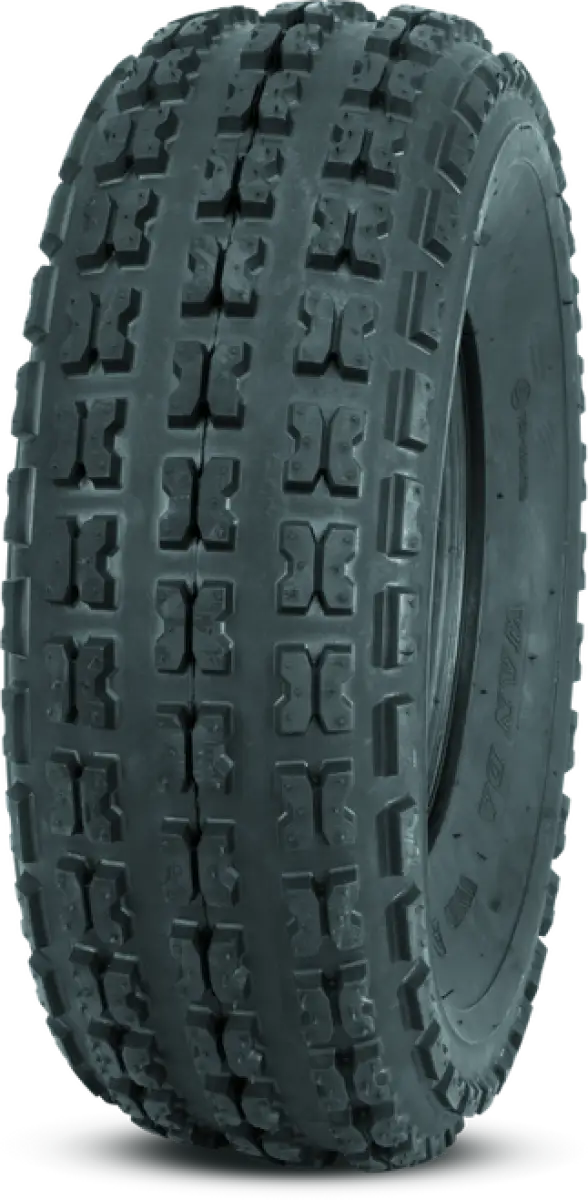 Black off-road tire from QuadBoss QBT732 Series for quad and UTV vehicles