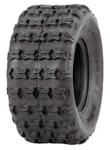 QuadBoss QBT733 Series Tire - 18x9.5-8 4Ply with advanced tread design for optimal traction and versatile performance on various terrains.