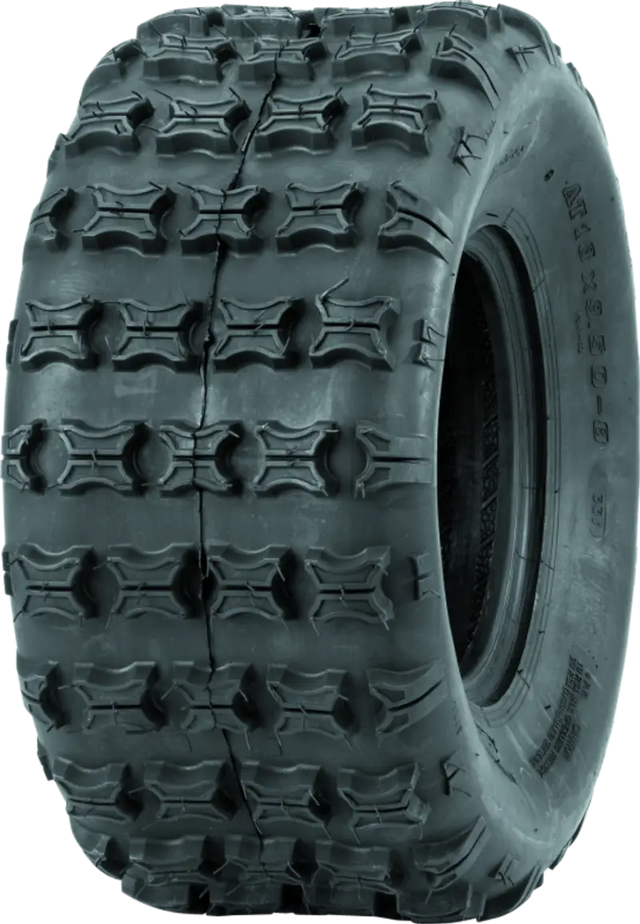 QuadBoss QBT733 Series Tire, 18x9.5-8, 4-Ply, durable construction, excellent traction, versatile performance.