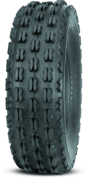 QuadBoss QBT738 Series Tire - 22x7-10 4Ply, high durability off-road ATV/UTV tire with aggressive tread pattern for superior traction.