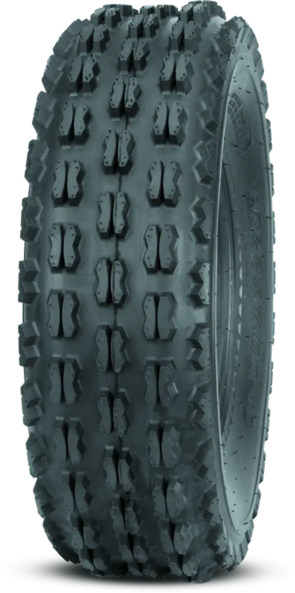 QuadBoss QBT738 Series Tire - 22x7-10 4Ply, high durability off-road ATV/UTV tire with aggressive tread pattern for superior traction.