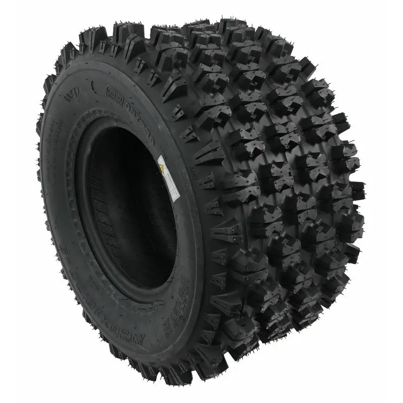 QuadBoss QBT739 Series Tire - 20x10-9 4Ply, durable all-terrain ATV tire for stability and traction.