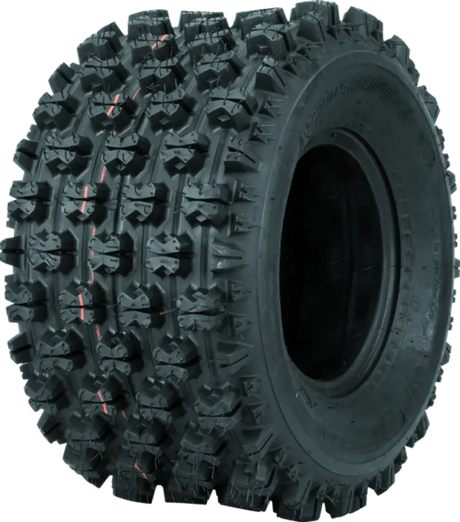 QuadBoss QBT739 Series Tire - 20x11-9 4Ply, durable tire for ATV/UTV, exceptional traction on various terrains.