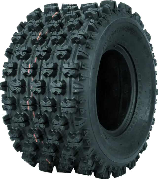 QuadBoss QBT739 Series Tire - 20x11-9 4Ply, durable tire for ATV/UTV, exceptional traction on various terrains.