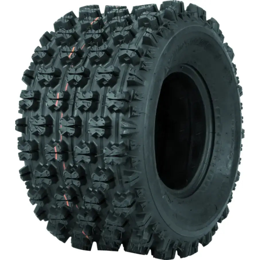 QuadBoss QBT739 Series Tire - 20x11-9 4Ply, durable tire for ATV/UTV, exceptional traction on various terrains.