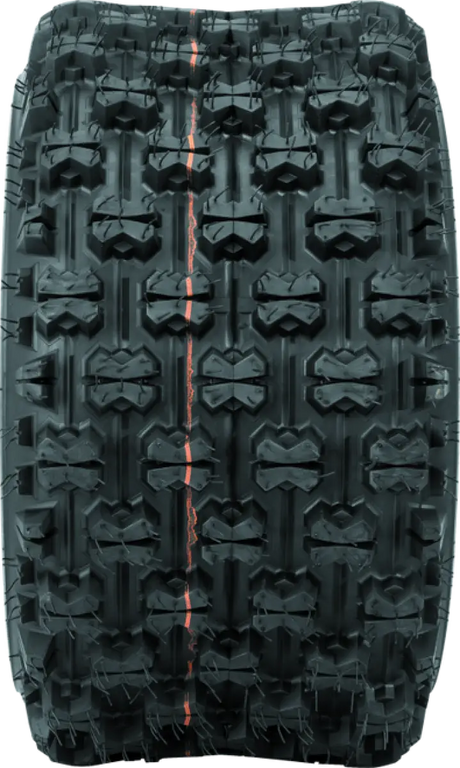 QuadBoss QBT739 Series Tire 20x11-9 4Ply for ATV and UTV, front view.