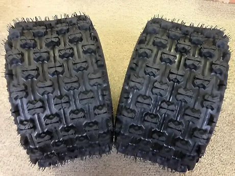 QuadBoss QBT739 Series Tire - 22x11-9 4Ply - Enhanced Traction and Durability for ATV/UTV