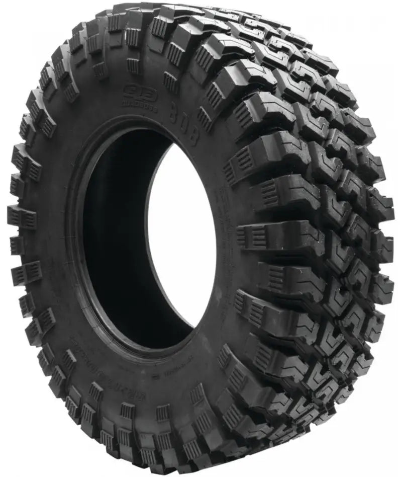 QuadBoss QBT808 Radial Utility Tire - 27x10R14 8Ply with rugged tread design for versatile off-road performance.