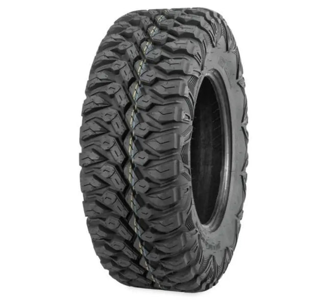 QuadBoss QBT846 Radial Utility Tire, 30x10R15 8Ply, durable off-road tire with deep tread pattern for utility vehicles.