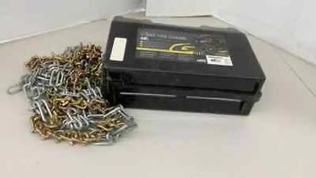 QuadBoss tire chain large with storage case for easy handling and storage