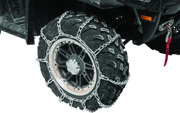 QuadBoss tire chain for optimal traction on snowy roads