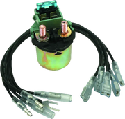 Electrical starter relay with wiring for QuadBoss Universal Starter Solenoid and universal starter solenoid systems