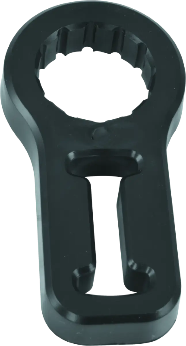 Black metal wrench for quadboss utility jack handle in the QuadBoss Utility Jack Keeper