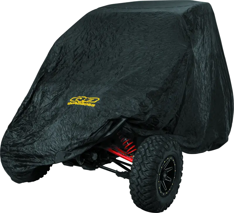 QuadBoss UTV Cover Crew - Black - RV and Auto Parts