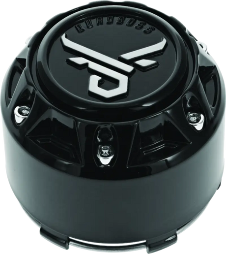 Black quadboss wheel cap for QuadBoss Wheel - perfect wheel cap for your ride