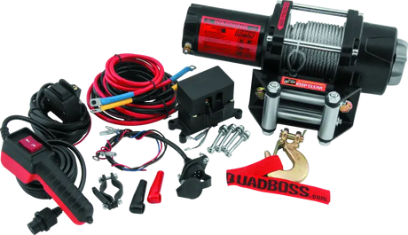 QuadBoss Winch 2500Lb W/Cable - 608700 - Winches & Hitches