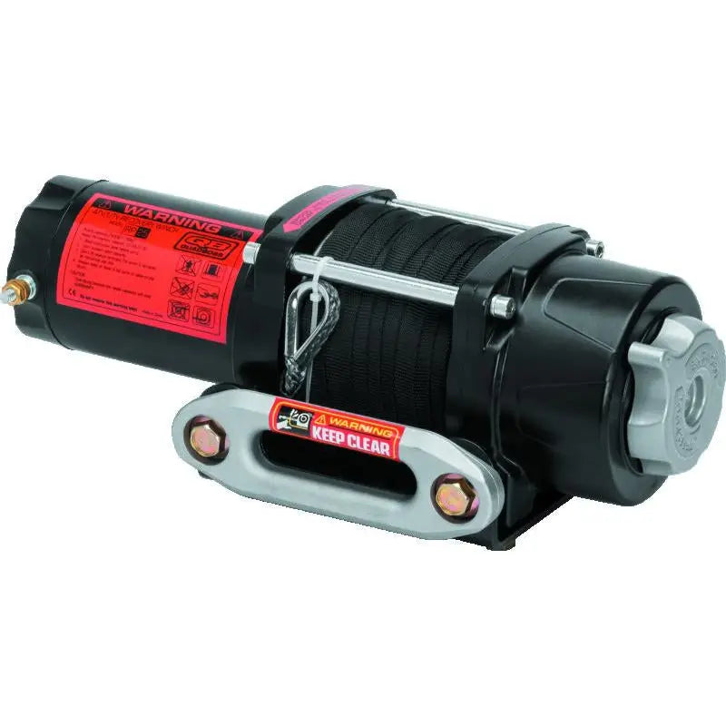 QuadBoss 608701 QuadBoss Winch 2500Lb W/Synthetic Rope - 608701
