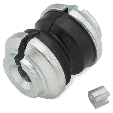 Automotive suspension bushing with metal and rubber for QuadBoss Winch Bumper