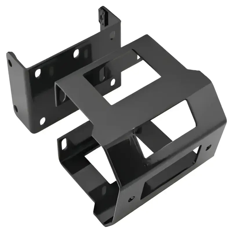 Black metal winch mounting brackets for John Deere Gator QuadBoss Wnch Mnt 568390