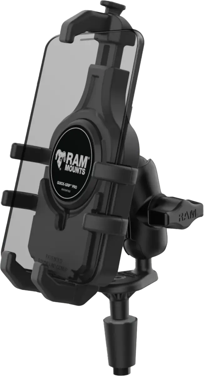 Quick Grip Pro Fork Stem Phone Mount - RAM