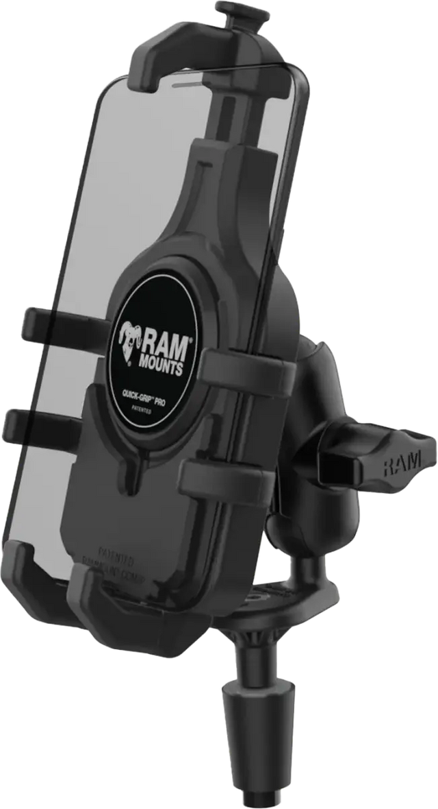 Quick Grip Pro Fork Stem Phone Mount - RAM