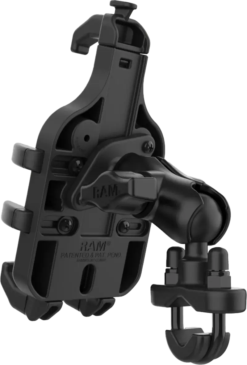 Quick Grip Pro Handlebar Phone Mount Short - RAM