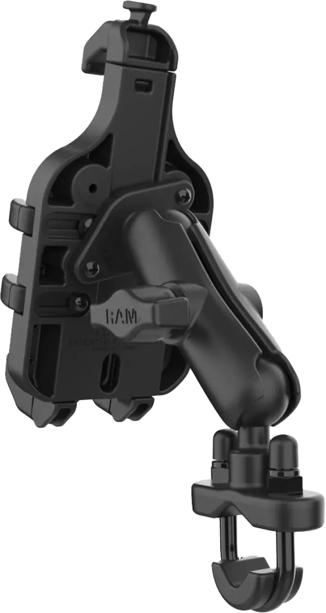 Quick Grip Pro Handlebar Phone Mount Med - RAM