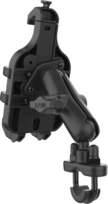 Quick Grip Pro Handlebar Phone Mount Med - RAM