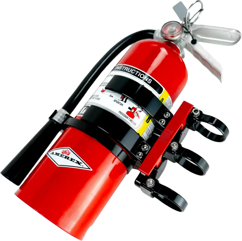 Quick Release Fire Mount For 5lb Amerex Black - AXIA