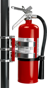 Quick Release Fire Mount For 5lb Amerex Silver - AXIA