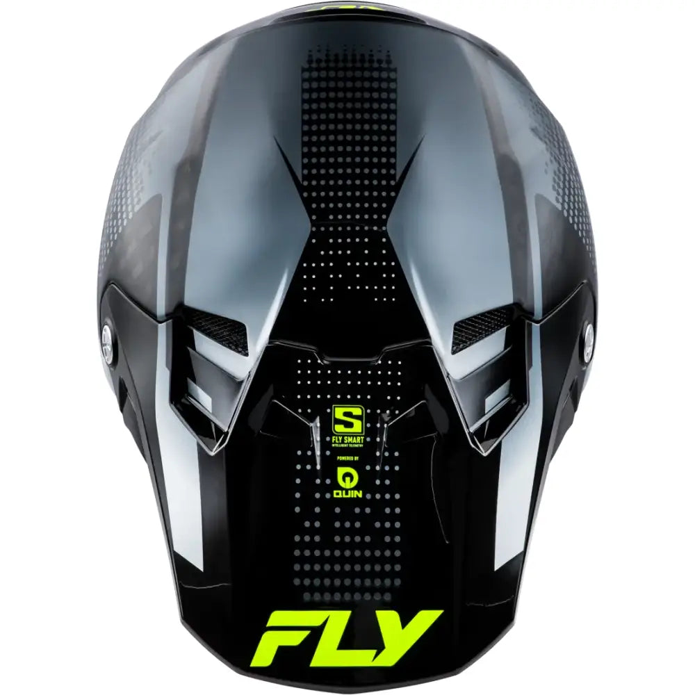 Formula S Carbon Protocol Hlmt Black Carbon/Grey/Hi Vis 2x - FLY RACING