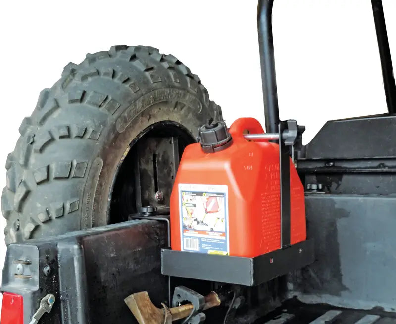 R-3015 ST Auxiliary Fuel Can Tool Holder & Spare Tire Mount 