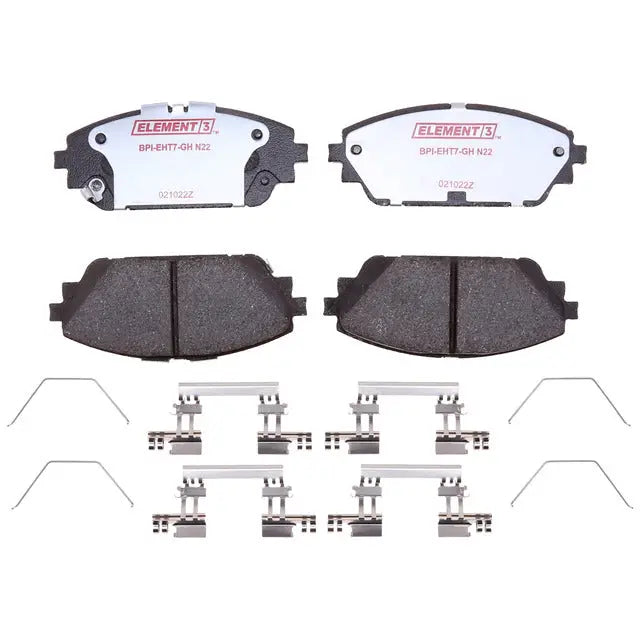 R/M Brakes Improved Pad Wear And Durability Brake Pad EHT2218H - Set