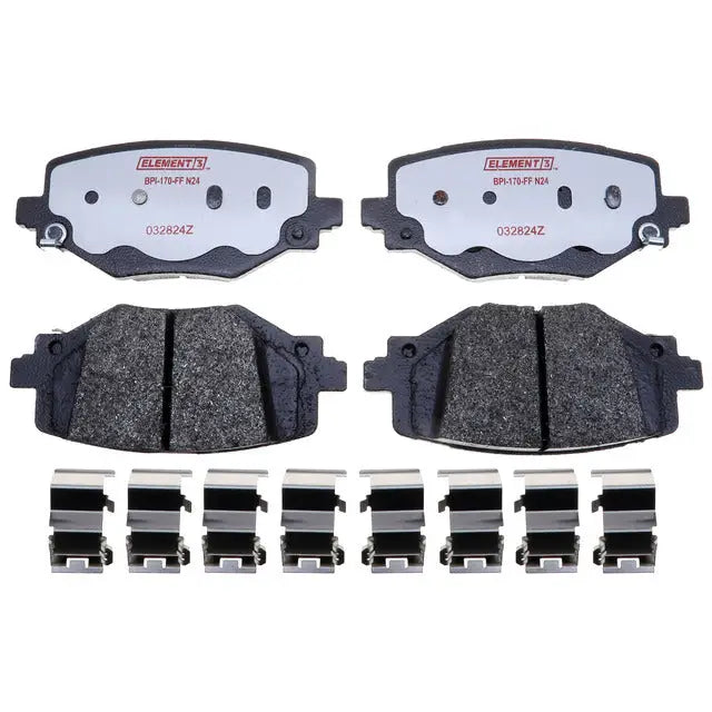R/M Brakes PGD2447M Unparalleled performance and reliability - Copper Disc Brake Pad Set