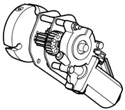 R001104WHT Awning Motor