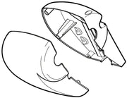 R001325WHT Awning Idler Cover