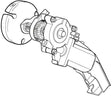 R001327BLK Awning Idler