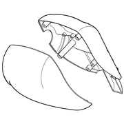 R001329BLK Awning Idler Cover