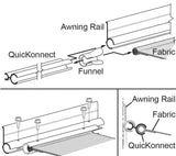 R001792-240 Awning Rail Adapter