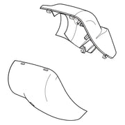 R001931-006 Carefree Cover Kit Motor Alt Blk