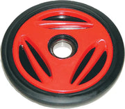 R0165G-2-105A Ppd Idler Wheel Red 6.50 InchX25Mm - RV and Auto Parts