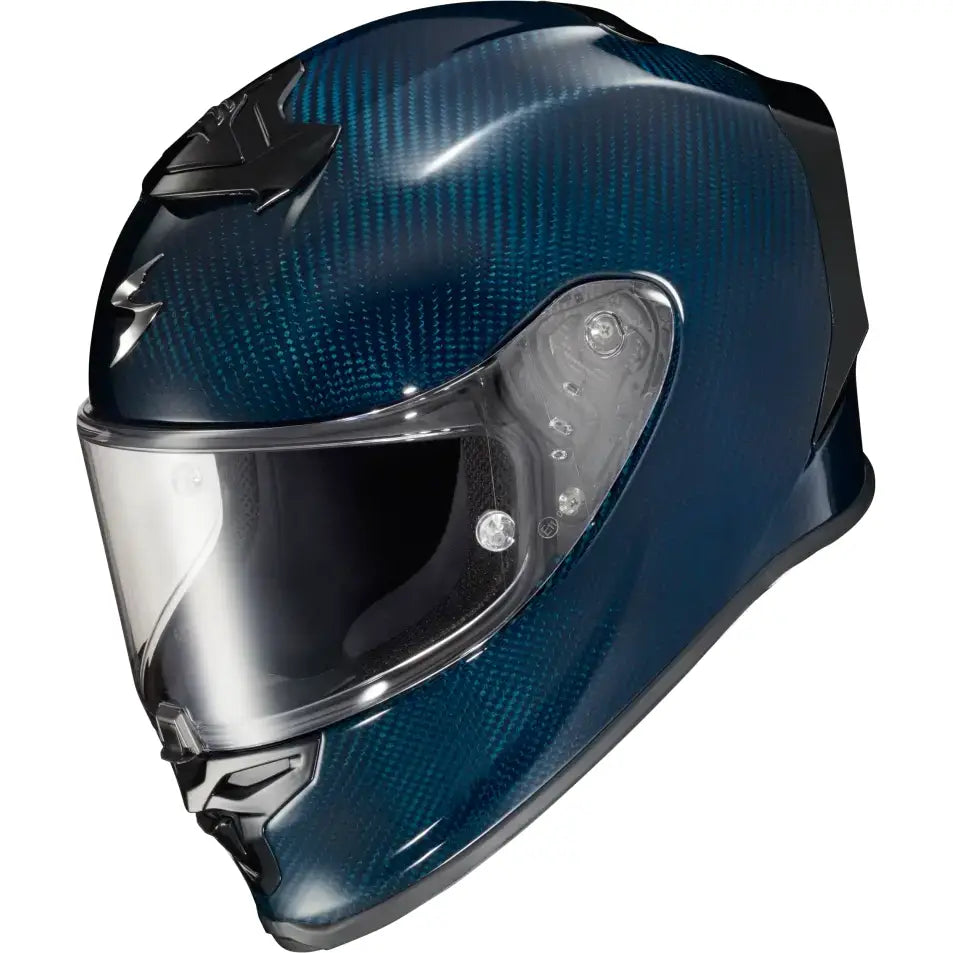 R1C-0203 Exo R1 Air Full Face Helmet Carbon Blue Sm - EXO-R1