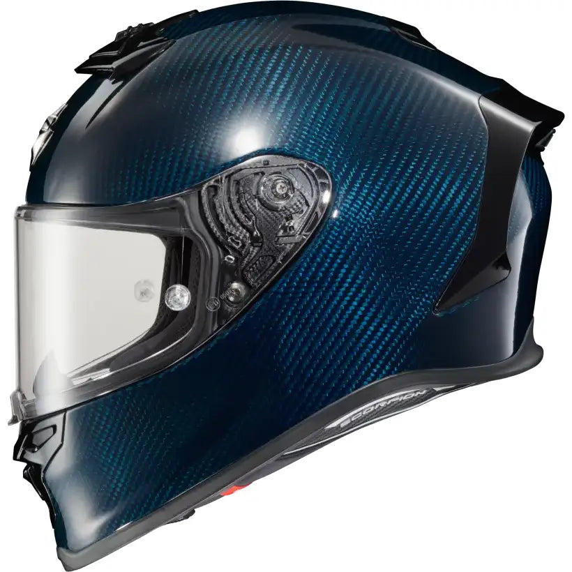 R1C-0203 Exo R1 Air Full Face Helmet Carbon Blue Sm - EXO-R1