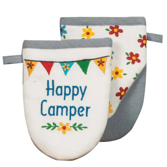 R4255 Kay Dee Desi Happy Camper Grabber Mitt - Cooking